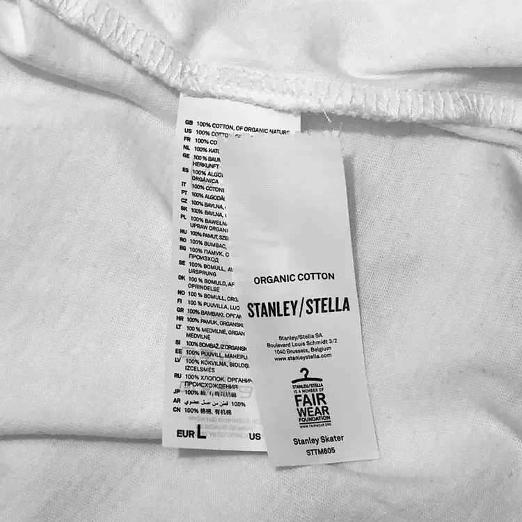 Custom Tearaway Label Sustainable Garment Care Tags