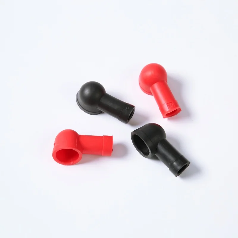 L8-15 Battery Connector Protective Cap Customized PVC Insulation Sheath Silicone Rubber Terminal Cover