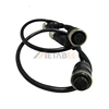 Câble M12 vers GX12, assemblage de connecteur aéronautique circulaire