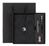 Black Notebook+Pen+USB