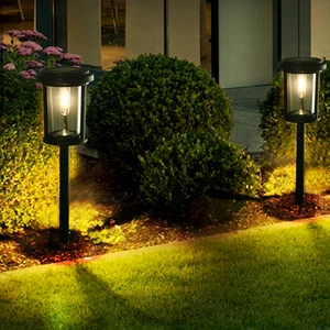 Vertak New Decoration Super Bright Outdoor Solar Lawn Light Solar Garden Light Lawn Lamp Waterproof Pathway Light