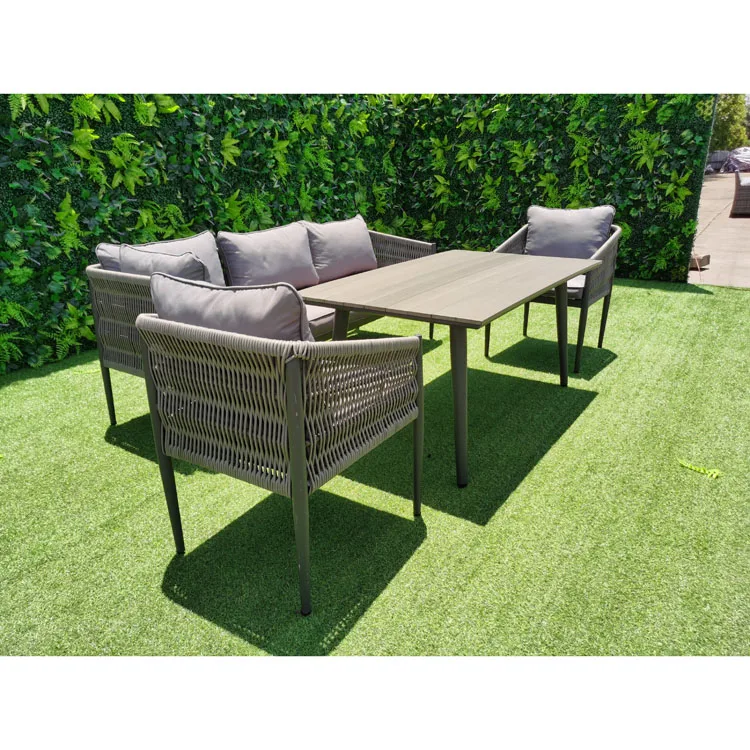 Hotel Garden Sofa Outdoor Furniture Living Room Sofa Aluminum Table And