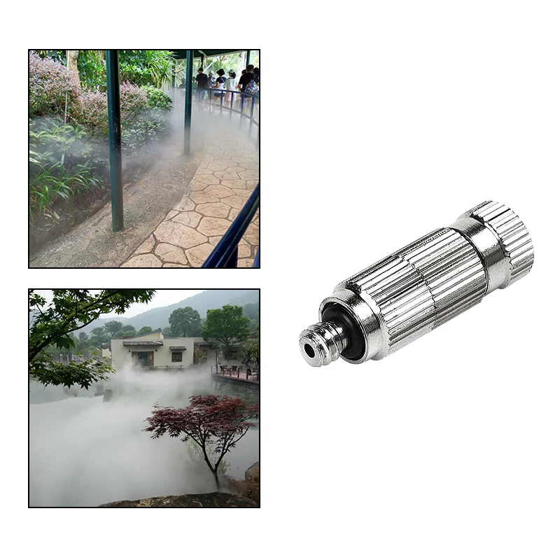 Mist Cooling Sprayer High Pressure Brass Water Misting Nozzle Brass