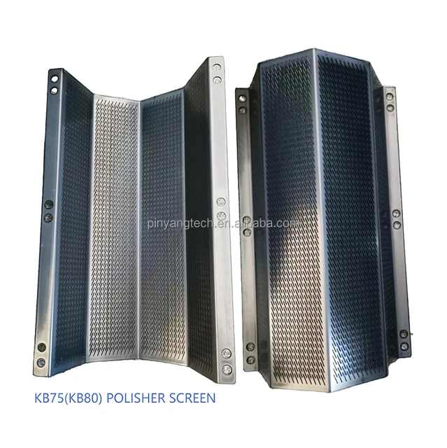 KB40 KB60 KB75 Rice Whitener Polisher Screen Quality Silky Rice Polishing Sieve Mesh Compatible with MPGT Rice Polisher Machine