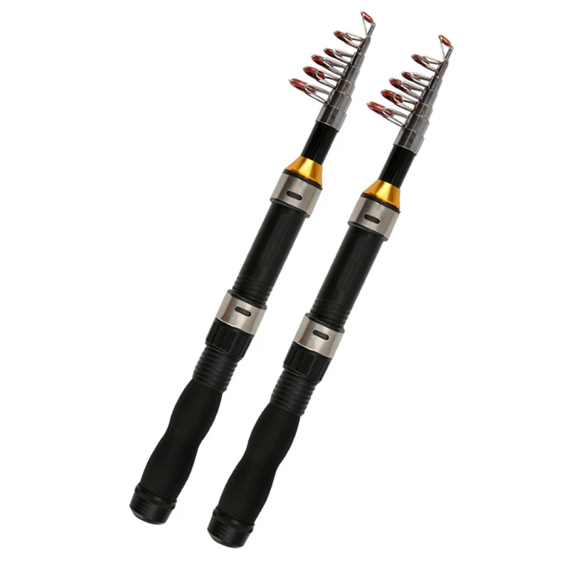are telescopic fishing rods adjustable Amazon.com : Portable Fishing Rods Raft Fishing Rod Titanium Alloy 2  Sections Adjustable Length Telescopic Fishing Pole Portable Boat Fishing  Rod Telescopic Fishing Pole (Color : Brass) : Sports & Outdoors