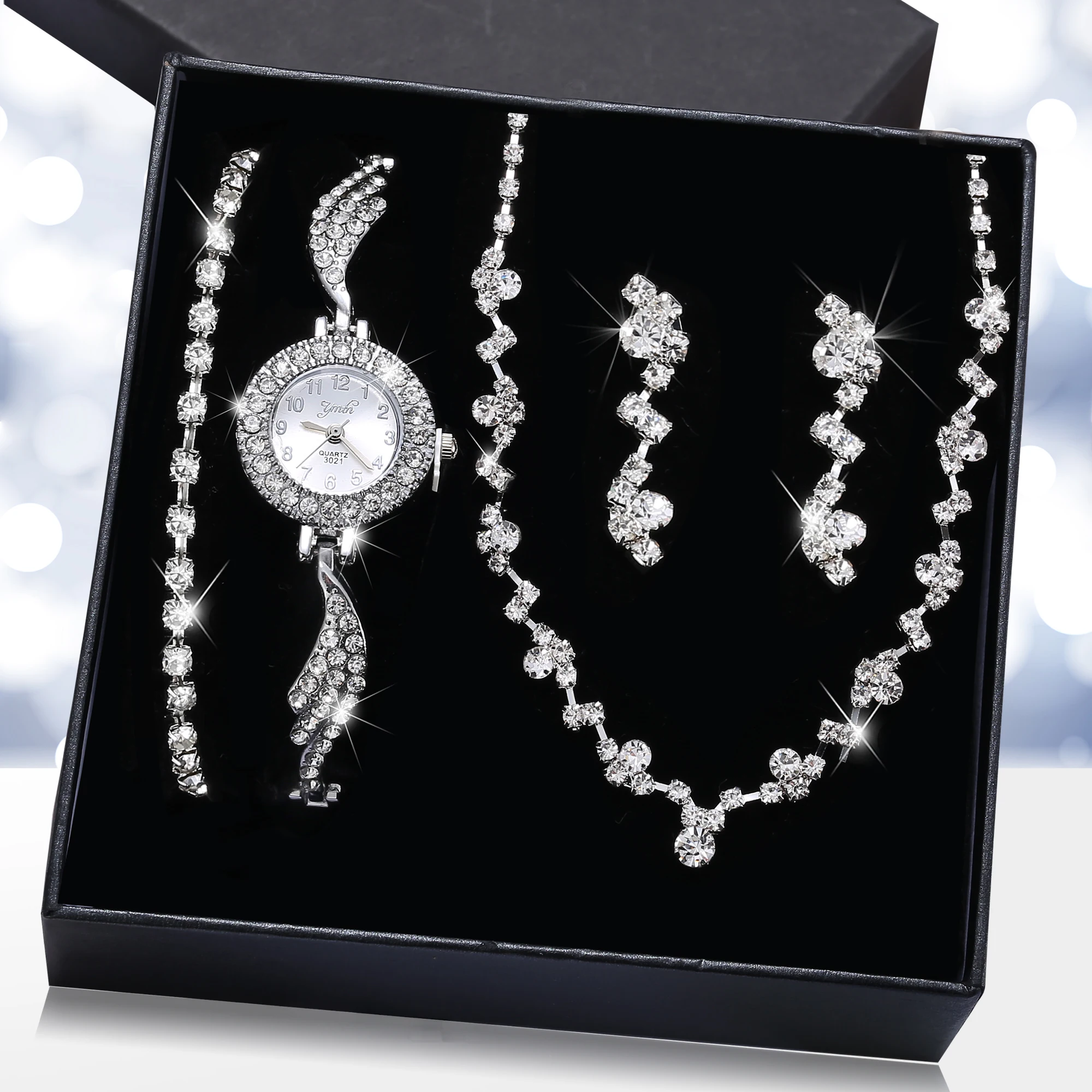 Luxury Crystal Jewelry Set for Women - Gift & Anniversaries