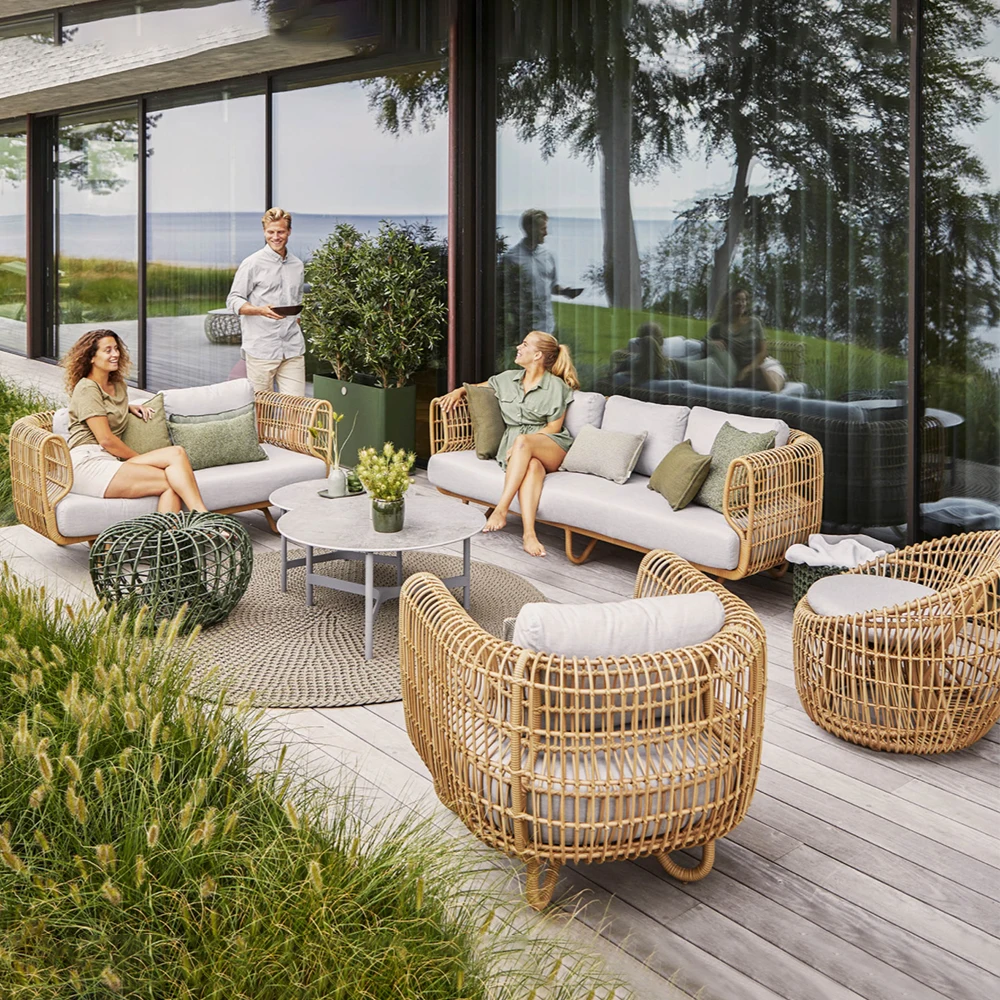 Rattan Sofa Set Outdoor Outdoor Rattan/wicker Outdoor Lounge Set