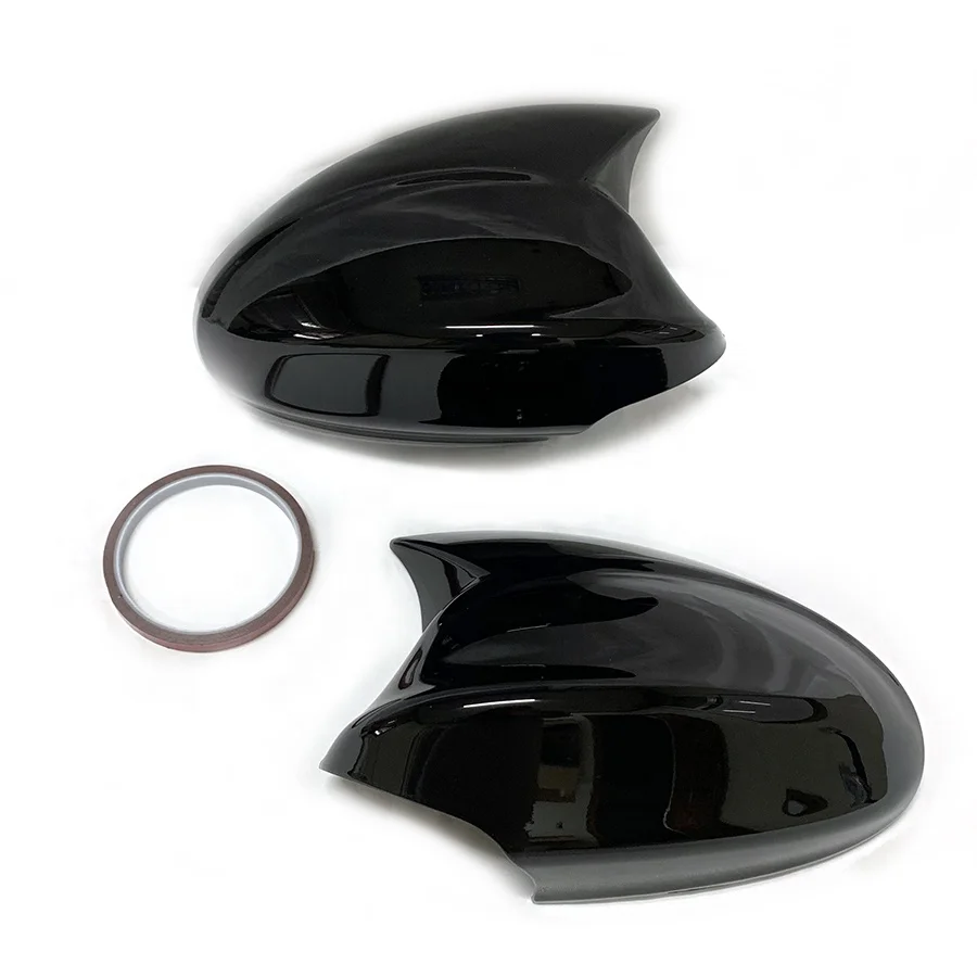 Tiypeor High-Quality Ox Horn Style Mirror Cover for BMW 3 Series E90 2005 - 2007  Car Parts Replacement Rearview Mirror Cover