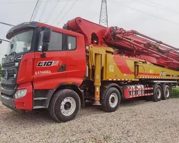 Good Condition 49m 56m 62m Used Sany Concrete Pump Truck - Buy Usd ...