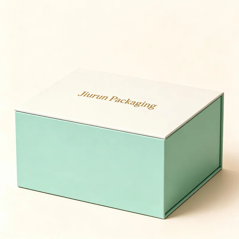 Premium Custom Logo Luxury Large Matte Rigid Paper Cardboard Black Foldable Empty Magnetic Folding Closure Gift Box Packaging manufacture