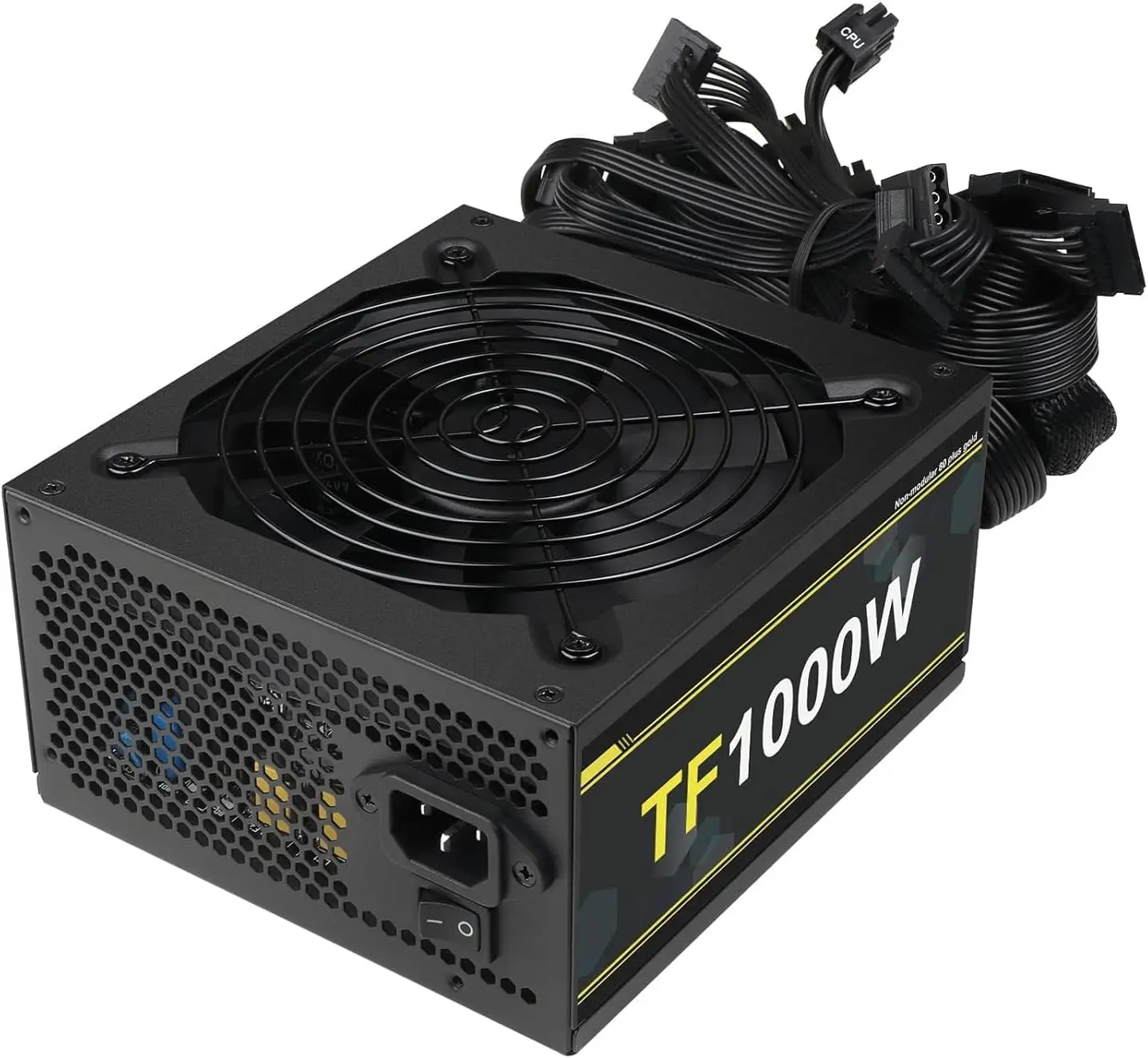 High Quality 80 Plus Gold 1000W Power Supply for Gaming
