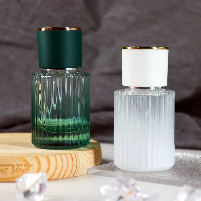 20 ml 30 ml 50 ml Glass Perfume Bottle Packaging Round Transparent Perfume Bottle Empty Glass Spray Bottle