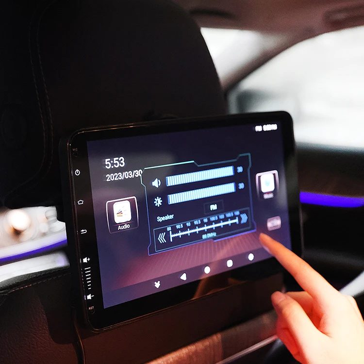 10.1 Android In Car Screens Video Headrest Dvd Player Car Back Seat