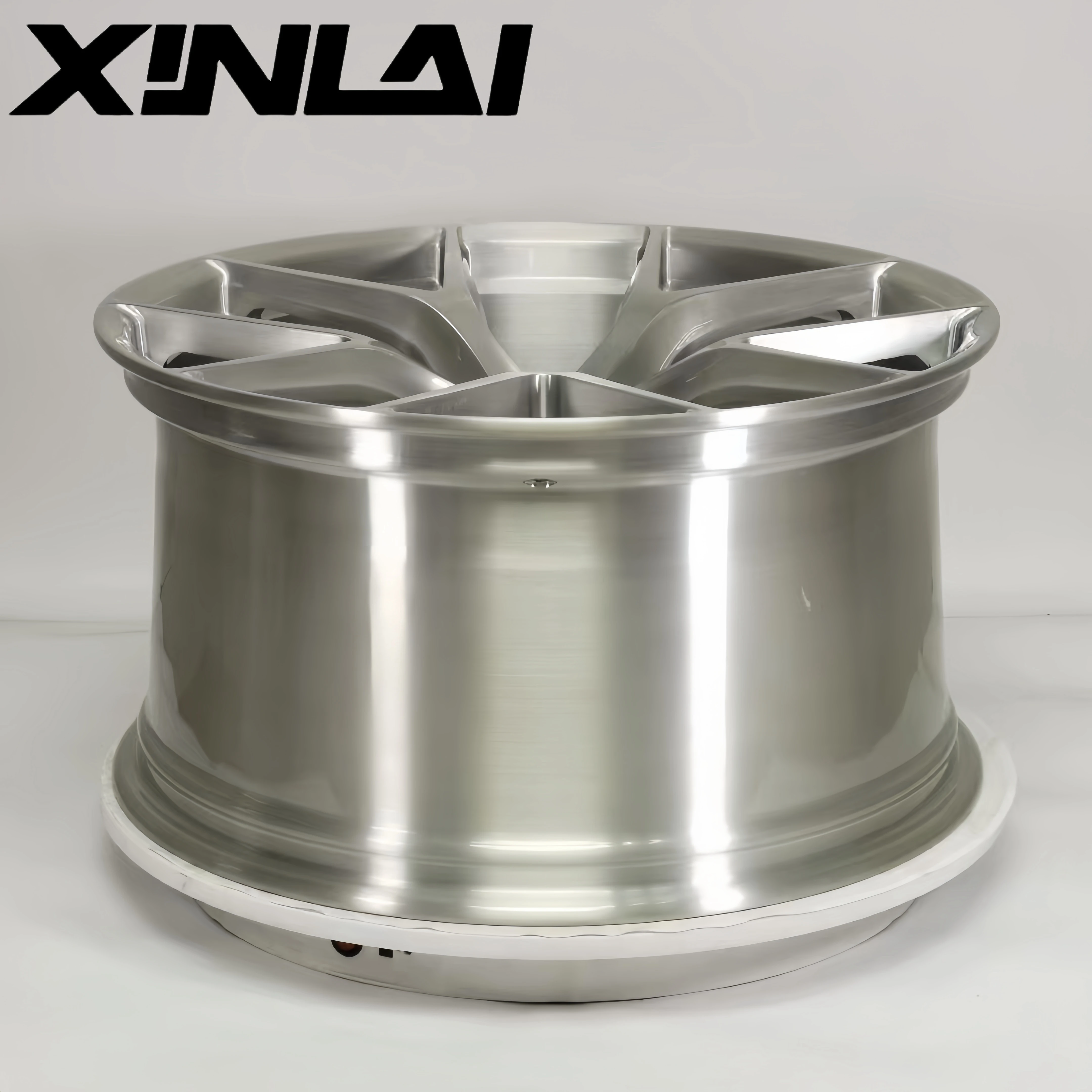 XINL Forged Wheels Custom Deep Concave 5X120 5X114.3 5X112 High Grade Light Weight Brushed Sliver New Fit for for Benz Audi - Image 3