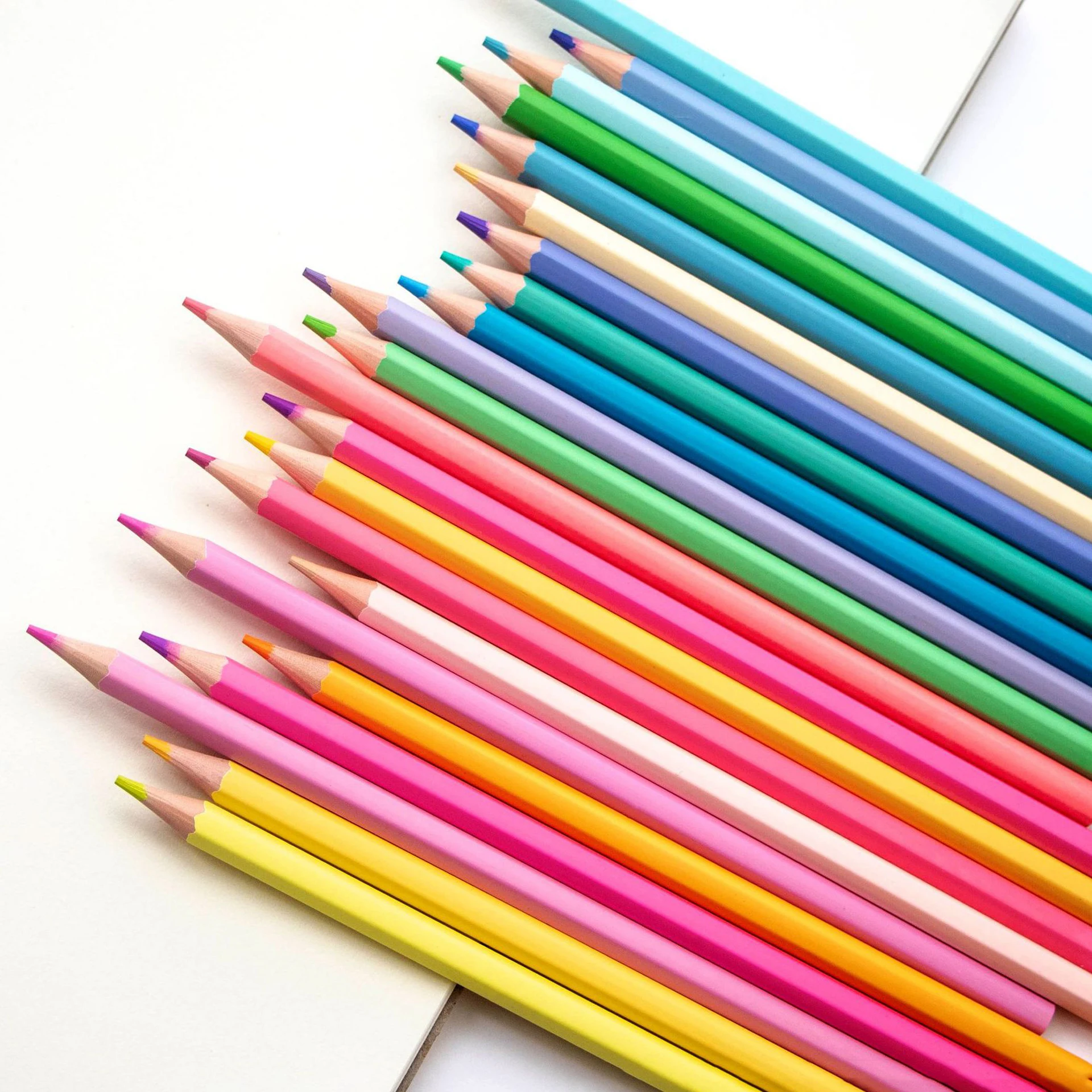 Set di matite colorate cancellabili per studenti, formato graffiti, disponibili in confezioni da 12/18/24/36/48 pezzi (scorte all'ingrosso)._voghion.com
