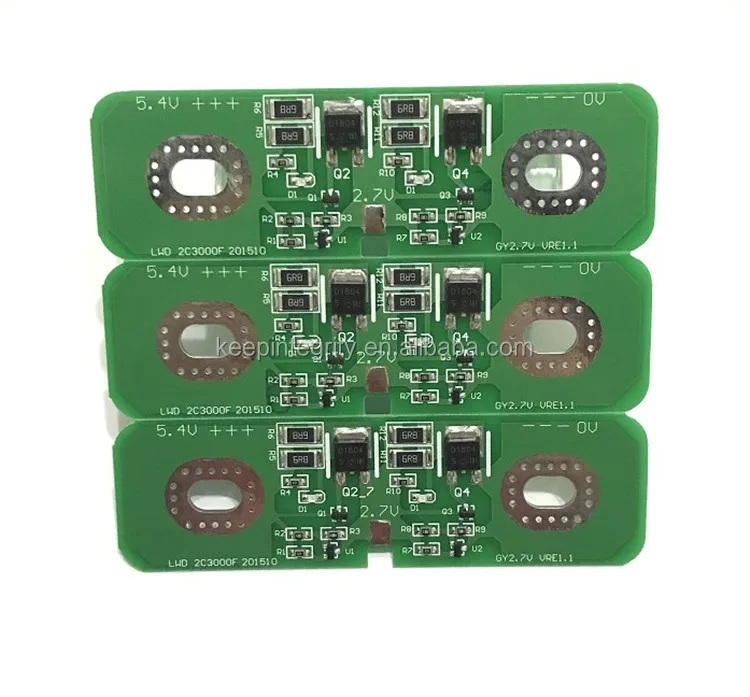 Super Condensatore 2.7V 100F-500F Con Scheda Di Bilanciamento - 6 String Per Accumulo Energia - Foto 12