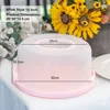 Caja para pastel rosa de 10 pulgadas