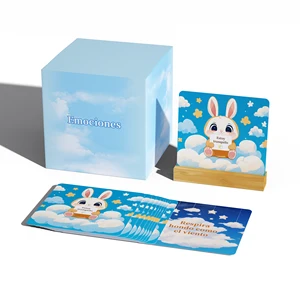 Customized Design Minor Languages Spanish Front and Back Print Positive Mental Health Affirmation Cards