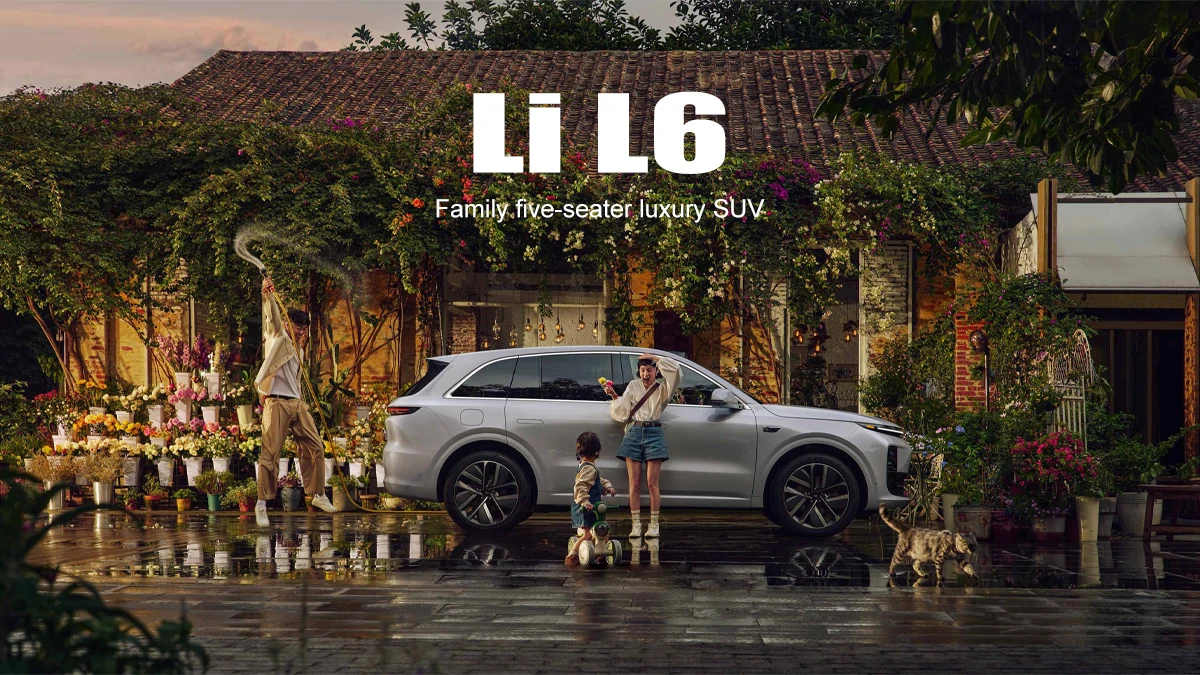 hot sale 2024 New Lixiang Li L6 Auto New Energy Car 5-Door 5-Seat Suv Lixiang L6 Range Extender Lixiang Electric Car details