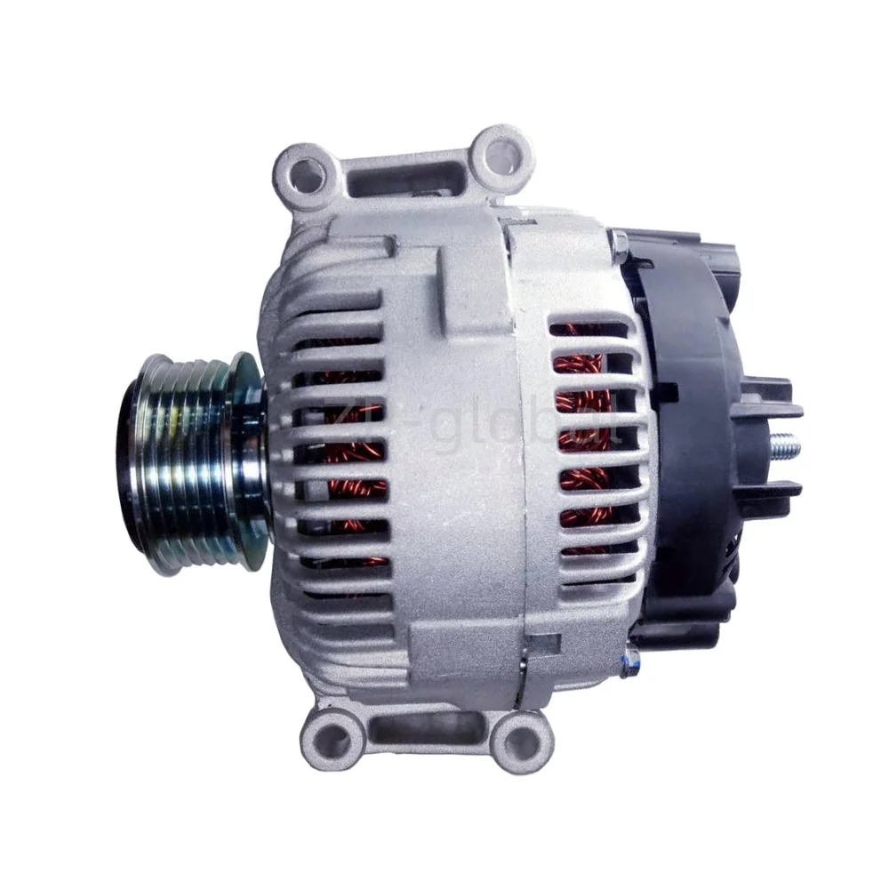New 150 Amp 12 Volt Alternator Compatible With Audi Europe A6 Allroad 2007-2008 by Part Number 06E903016F