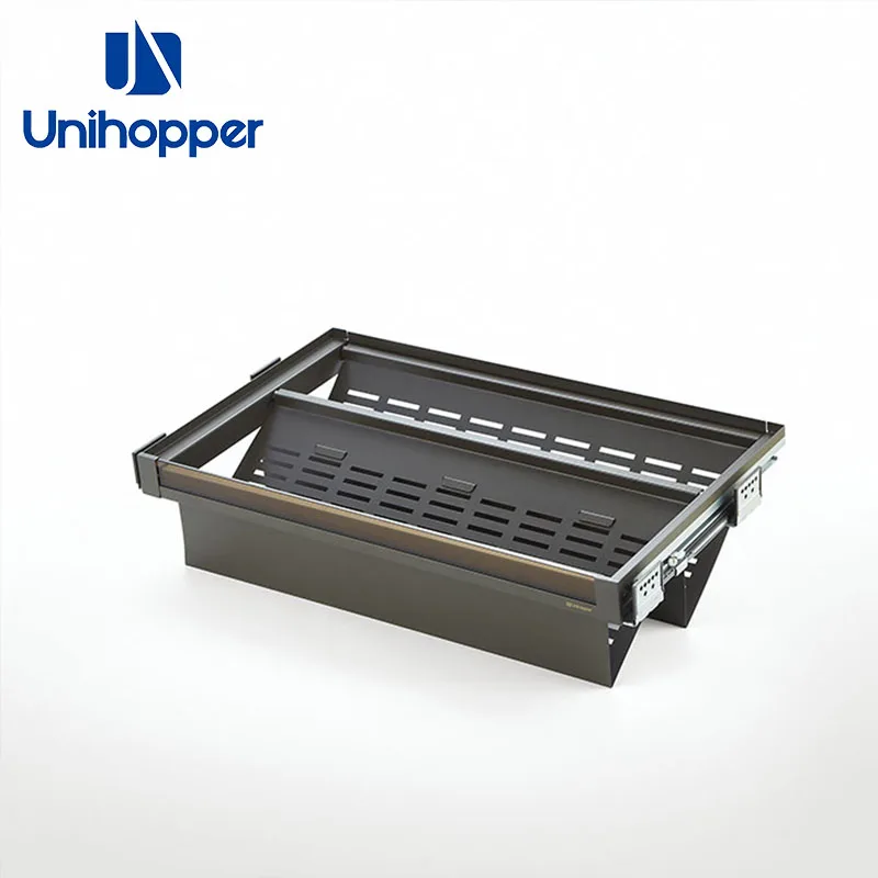Unihopper Glass Naka Shoe Cabinet Storage Wardrobe Accessories Soft Closing Pull Out Aluminium Shoe Rack