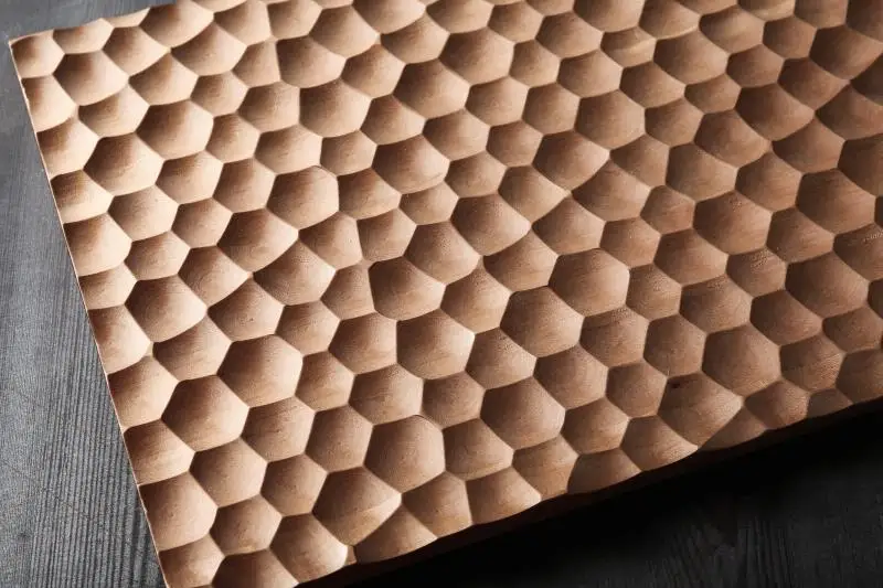 Decorative Panels - Solid Wood Fluted Interior 3D Wall Siding Plank