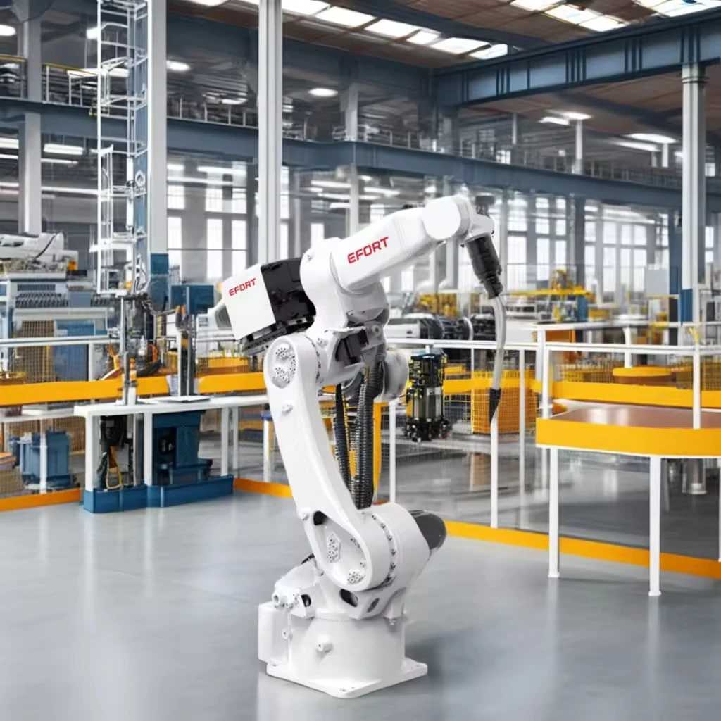 Industrial Robotics Arm Warehouse Picking Robot with Fiber Laser Welder ...