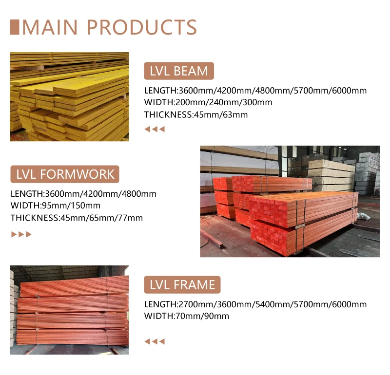 Australia Standard 90x35 & 90x45 A Bond White Pine Lvl Frame/pine Lvl