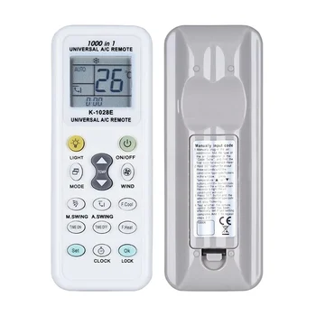 Universal A/C Remote Control LCD Air Condition Controller for Air Conditioner Low Power Consumption K-1028E Remote Controller