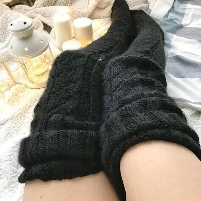 warm thigh socks