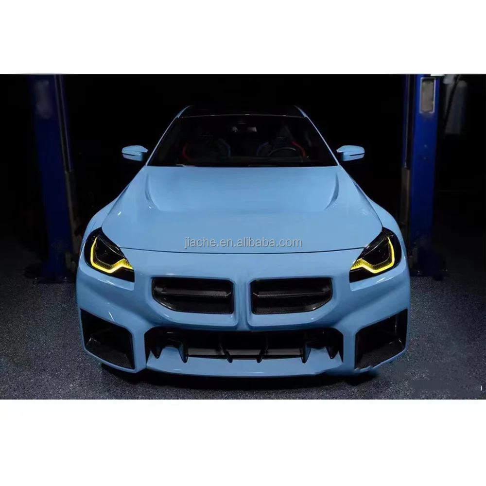 Bmw G87 Mesh Grille Glossy Black Front Bumper Grille Set For BMW
