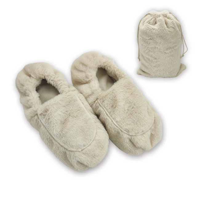 Wheat Microwave Heating Slippers