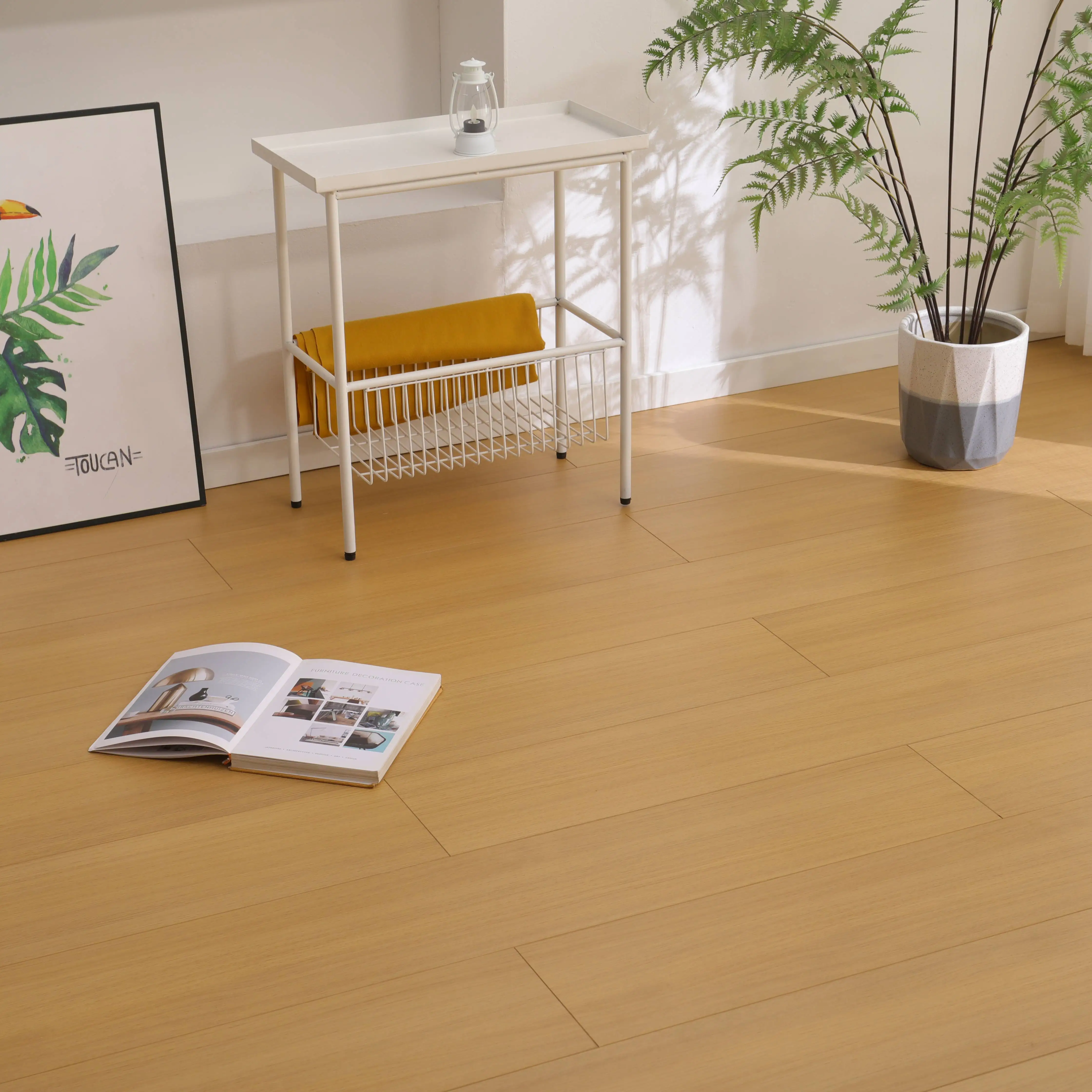 Locking Installation Structure Stable Household Solid Wood Composite Flooring Environmental protection and Health