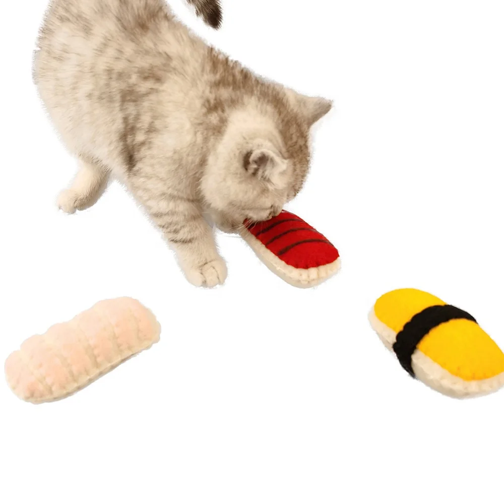 Handmade catnip cat toy