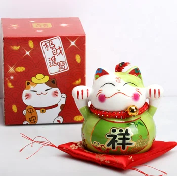 ワールドlucky cat coin bank psa10 Japanese 3.5