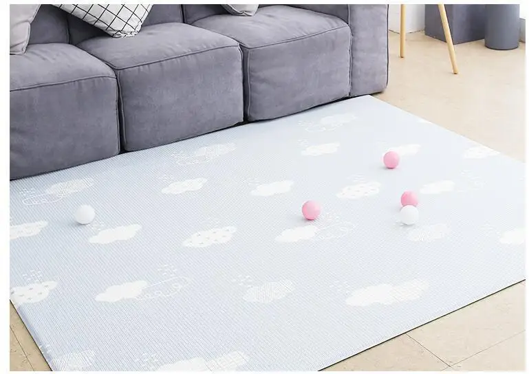 One-Piece Reversible Foam Floor Mat, TPU Baby Mat the Latest Fashion Custom Soft Reversible TPU Foam Play Mat supplier