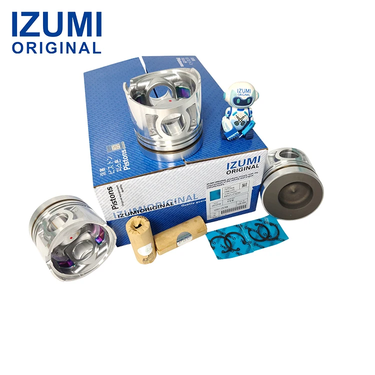 IZUMI ASLI Fe6 Piston Fe6 Piston untuk Bahagian Jentera Pembinaan Caterpillar