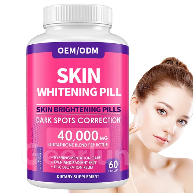 OEM Beauty Pills Inhibits The Formation Of Melanin Supplements For Skin Body Whitening Tablets