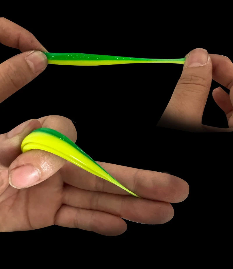 5.5cm 7cm 9cm Saltwater Tail Soft Plastics Lures Tail Soft Plastic