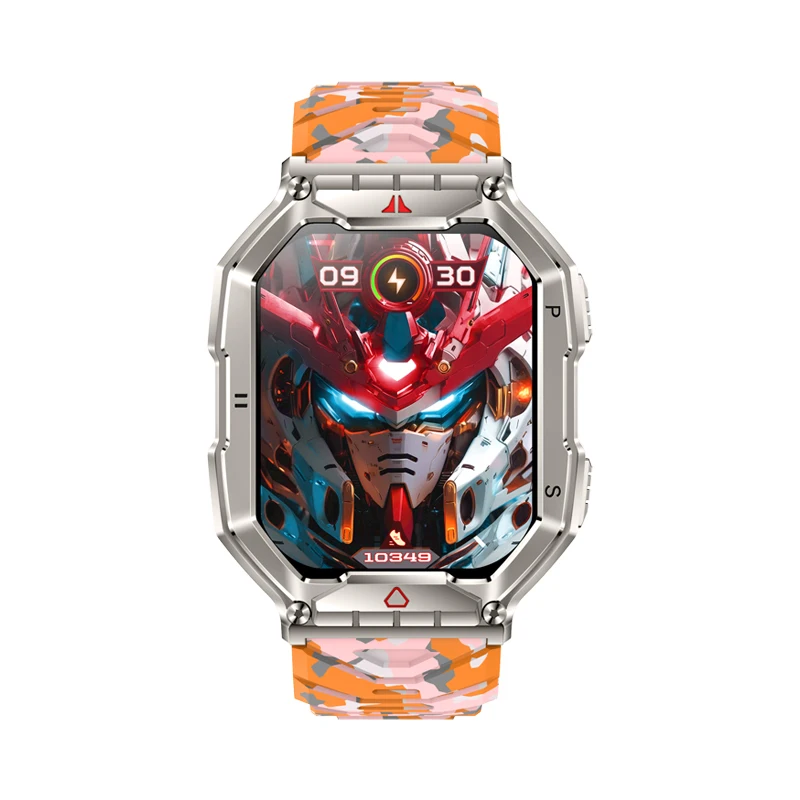 Karen M KR82 Rugged Outdoor Smart Watch: 2.01