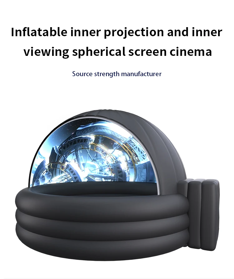 Seeball 6 M Diameter Inflatable Projector Screen for Outdoor Cinema