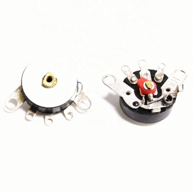 Rueda de volumen dúplex con potenciómetro B103 10k 16x2 mm y 3 pines