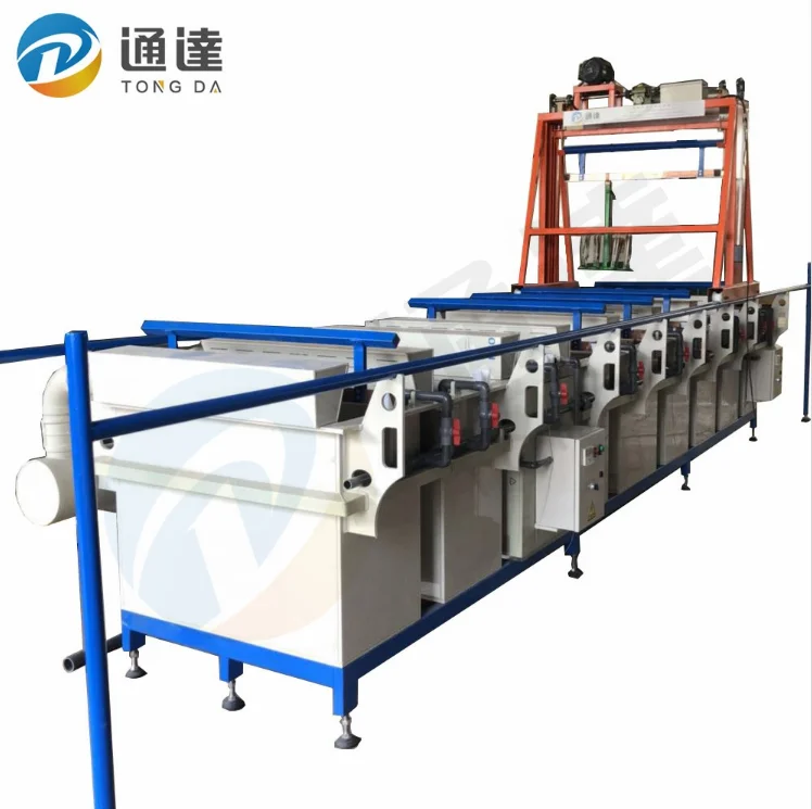 Automatic Small Anodizing System Anodizing Equipment Small Aluminum Anodizing Machine