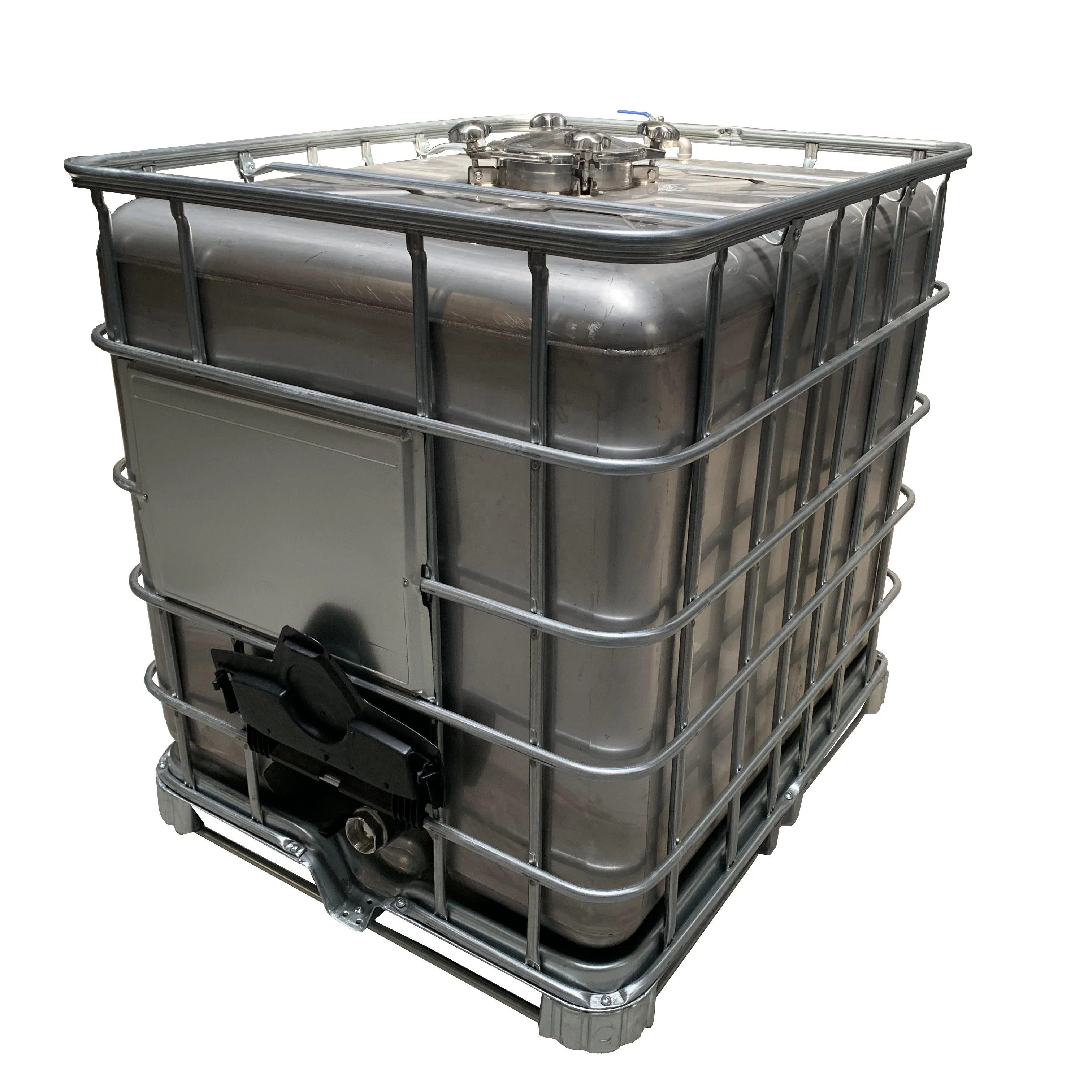 330 галлон из нержавеющей стали 304 1000 л IBC резервуар для воды Ibc 1000l /2000l/3000l Un31ay контейнеры