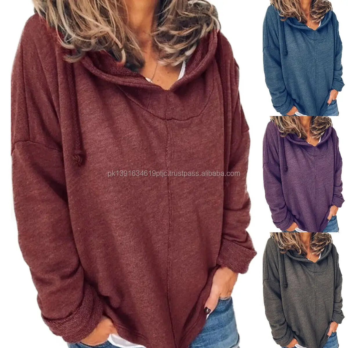 ladies longline fleece