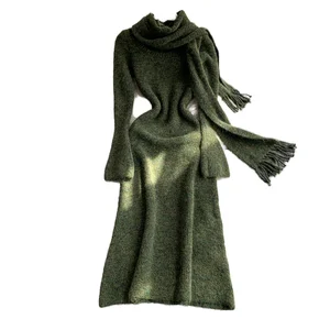 Customize Boutique Wholesale Autumn New Style Fashionable Temperament Regular Fit Elegant Flared Sleeve Breathable Solid Vintage