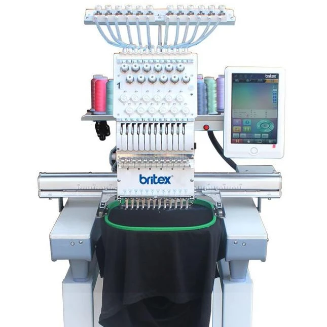 Britex BR-1201 コンピュータ制御 1頭12針刺繍機 新品 2年保証