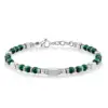 Green peacock-silver