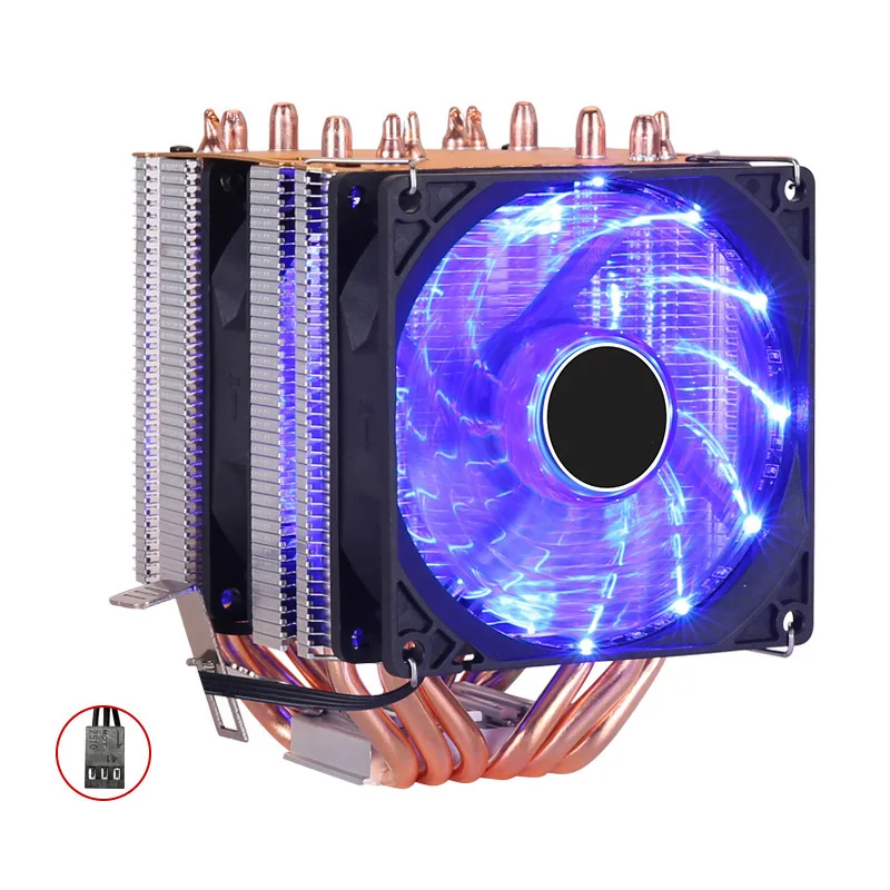 Brand New CPU Cooler Radiator Cooling 3PIN 4PIN Lga 1150