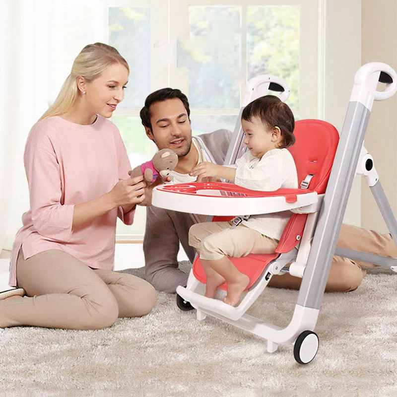 Easy Going & Adjustable Multi-functional Baby High Chair for Dining & Toy